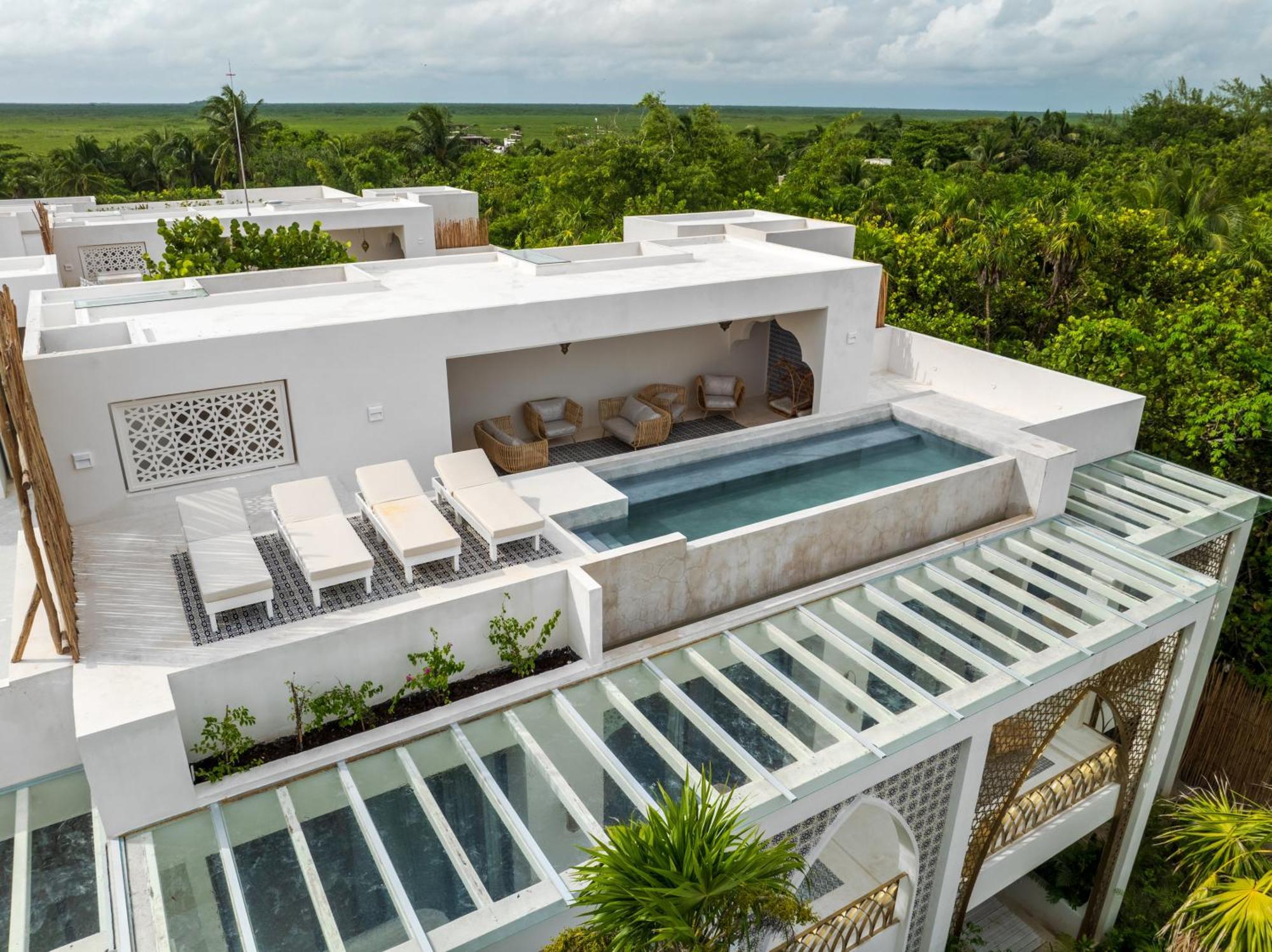 Sana Tulum Beachfront Boutique Hotel Eksteriør billede