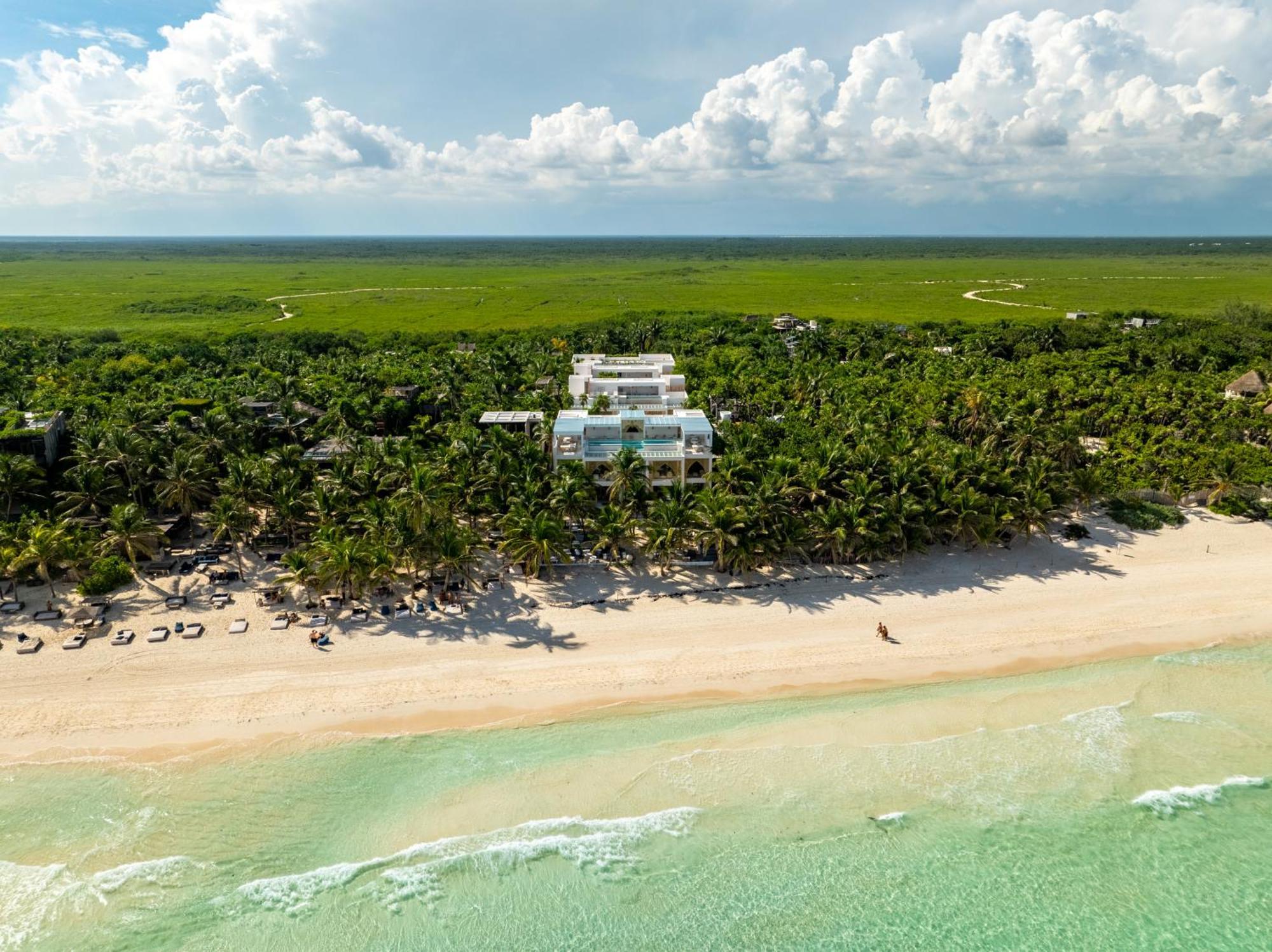 Sana Tulum Beachfront Boutique Hotel Eksteriør billede