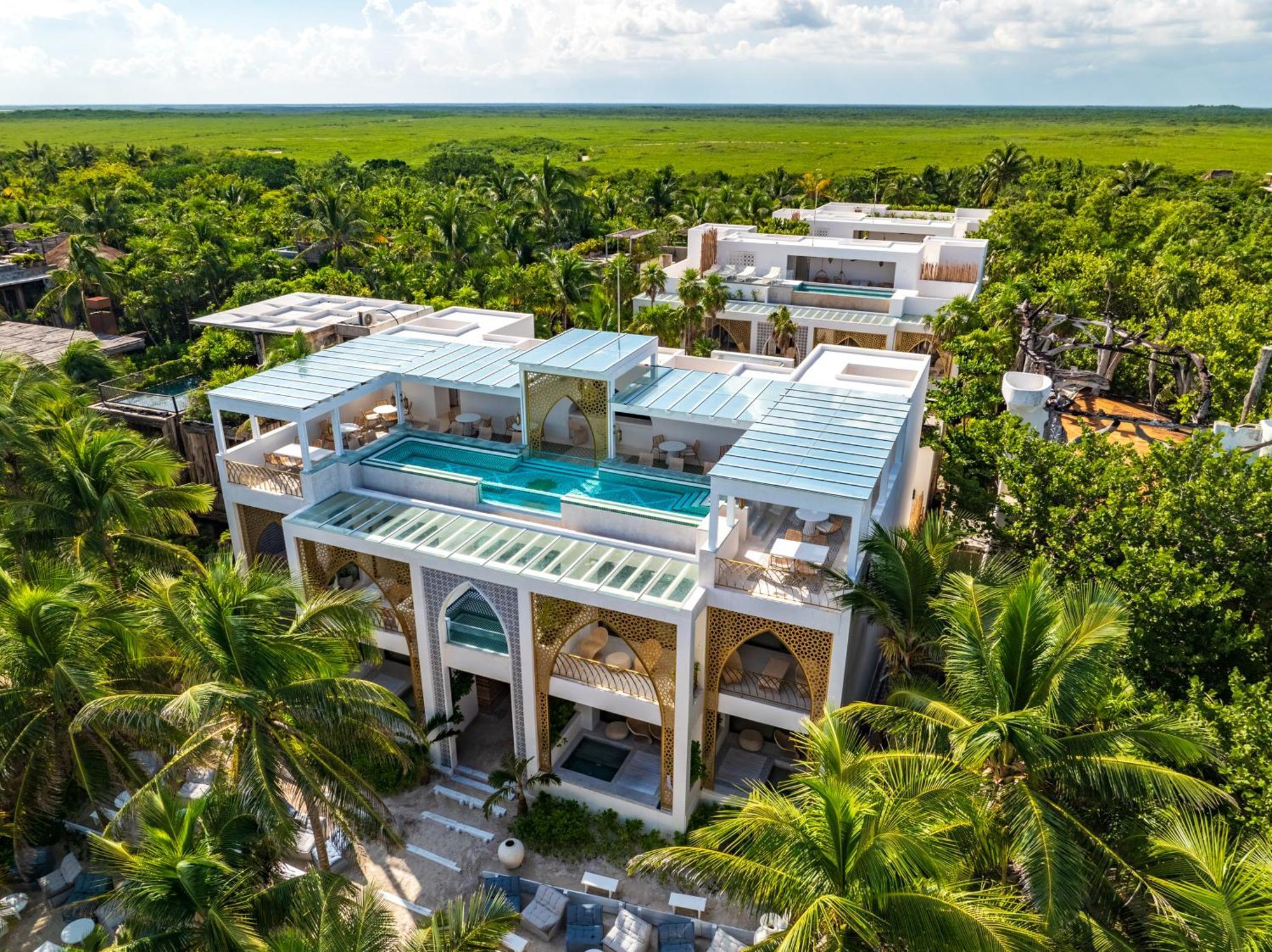 Sana Tulum Beachfront Boutique Hotel Eksteriør billede