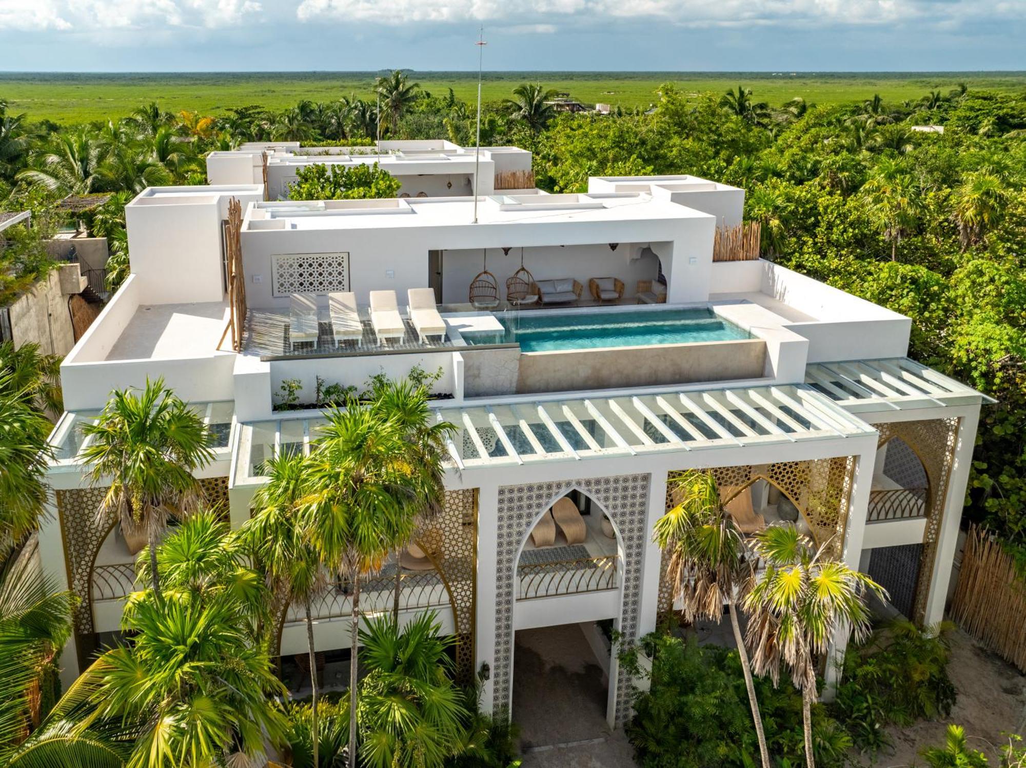 Sana Tulum Beachfront Boutique Hotel Eksteriør billede