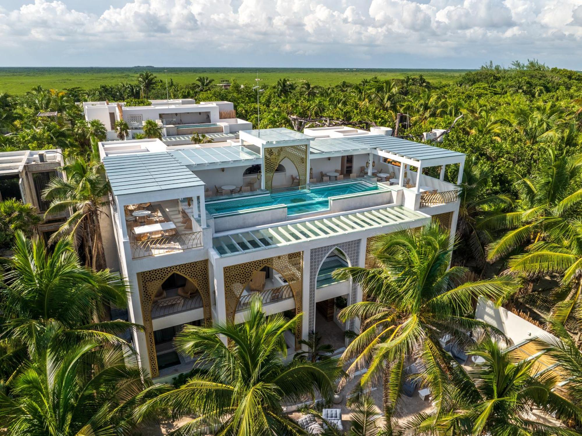 Sana Tulum Beachfront Boutique Hotel Eksteriør billede