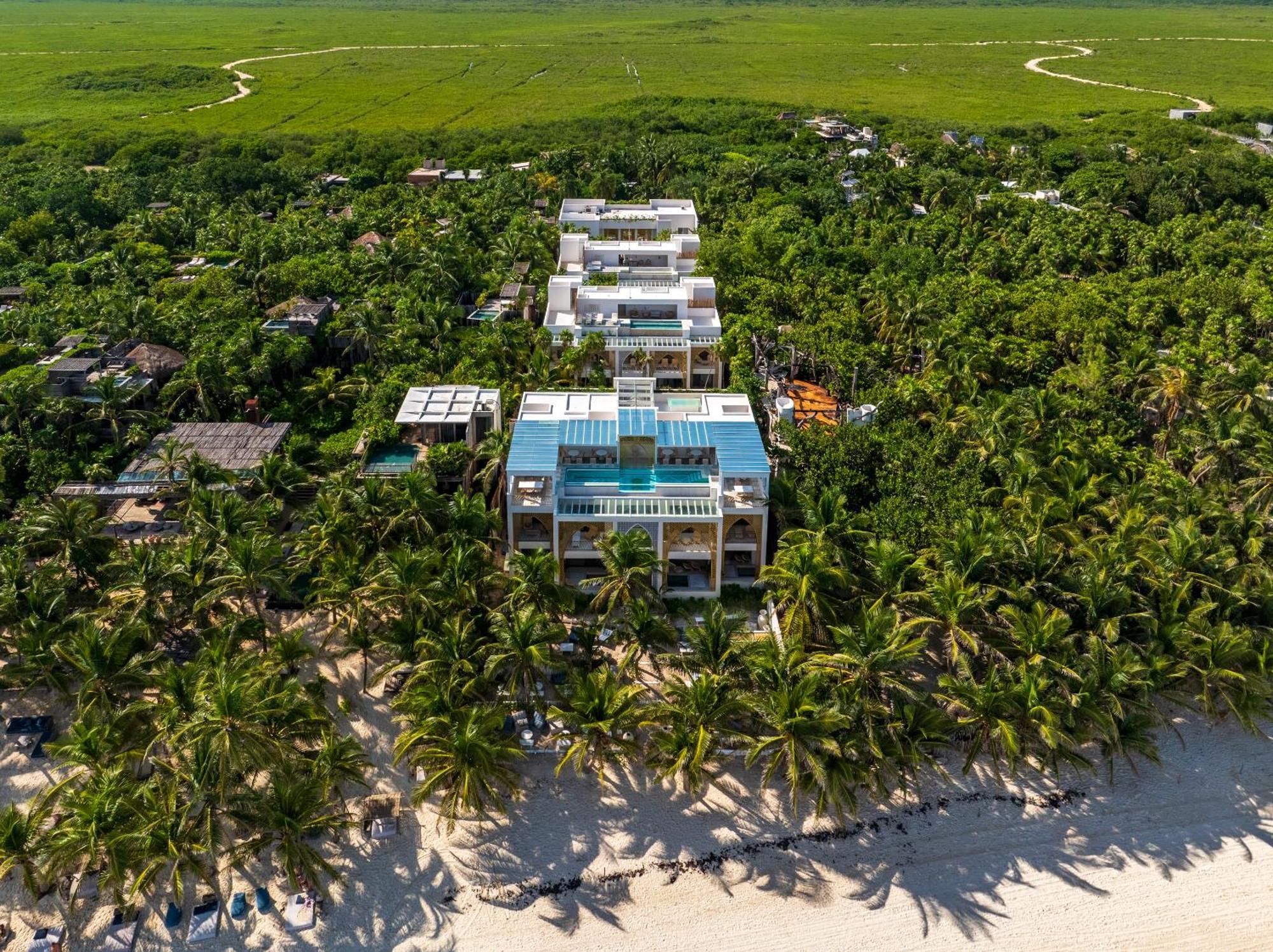 Sana Tulum Beachfront Boutique Hotel Eksteriør billede
