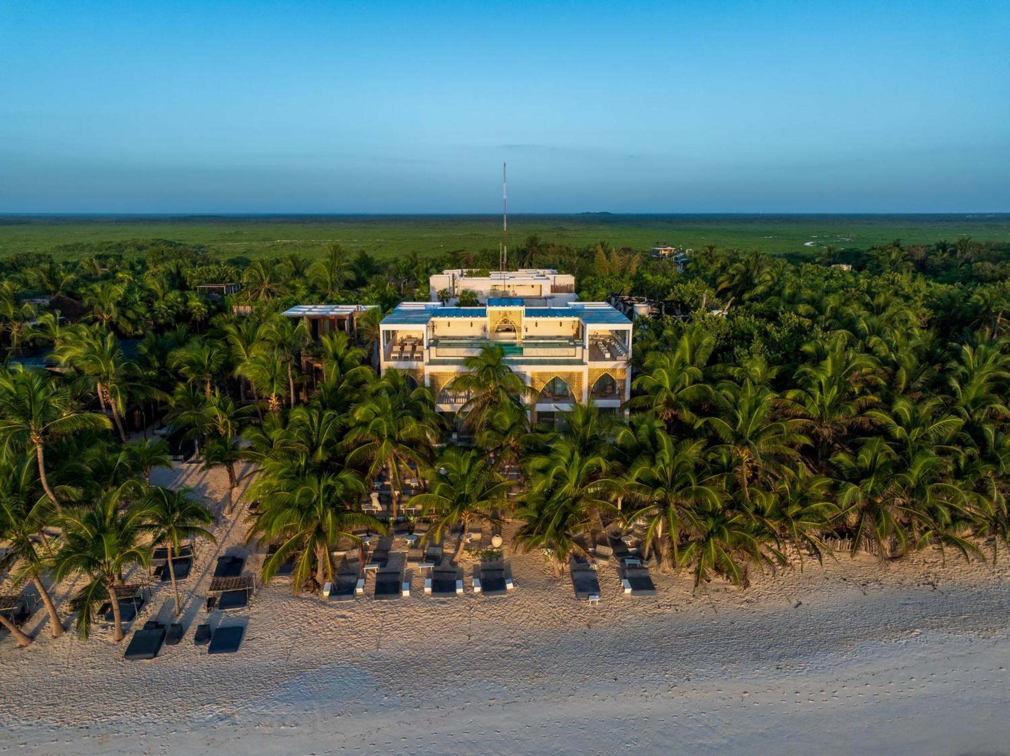Sana Tulum Beachfront Boutique Hotel Eksteriør billede